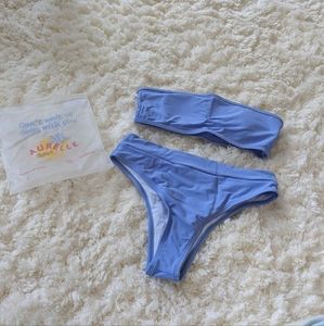 Aurelle Purple Tiff Bikini Set